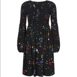 Maje Reskita Printed Dress